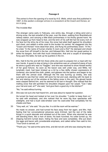 Aqa creative writing moving images picture