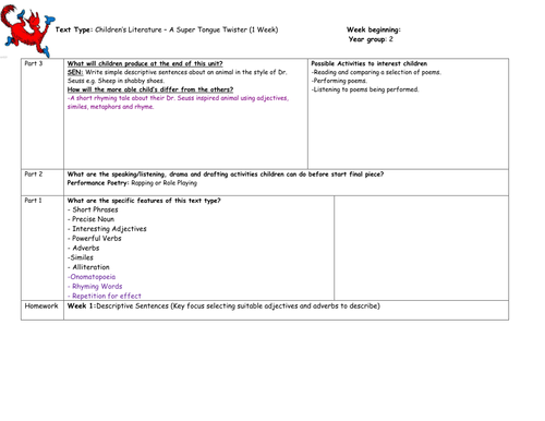 Dr Seuss - Tongue Twisters