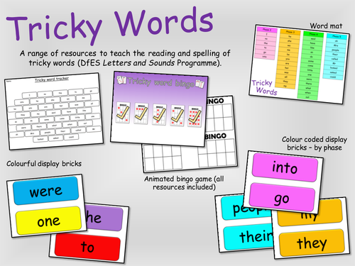 Tricky Word Bundle