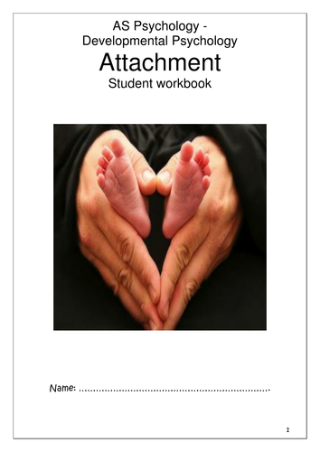 Attachment Workbook AQA All Topics New Specification