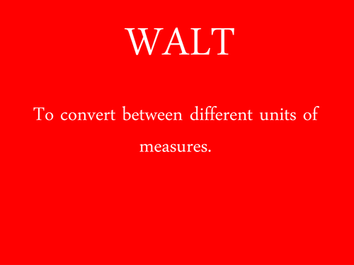 Converting measure - different units of measure including fractions of measure