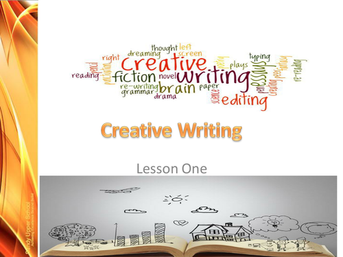 creative writing lesson 1 module