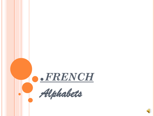 French Alphabet Teaching Resources