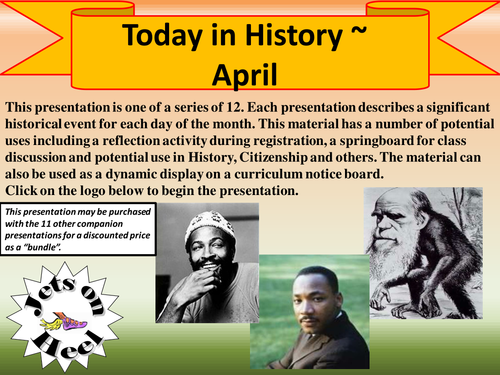 On an April day in History