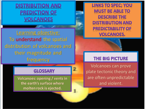 NEW AQA A  LEVEL GEOGRAPHY; Introduction to volcanoes