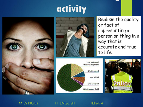 Crime Fiction: Realism