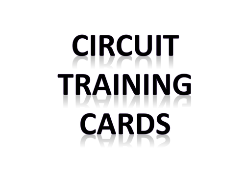 Circuit Training Cards