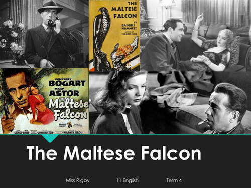 Crime Fiction: The Maltese Falcon