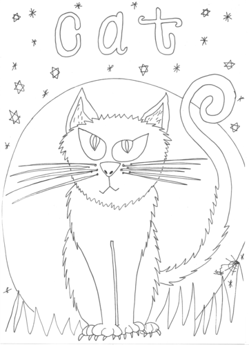 halloween alphabet coloring pages - photo #4