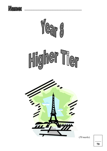 Higher Tier Assessment based on Modules 1 and 2 of Studio 2.