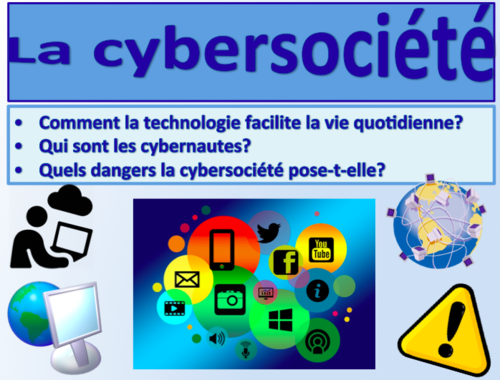 La cybersociété /AS Level French / AQA New / 2016
