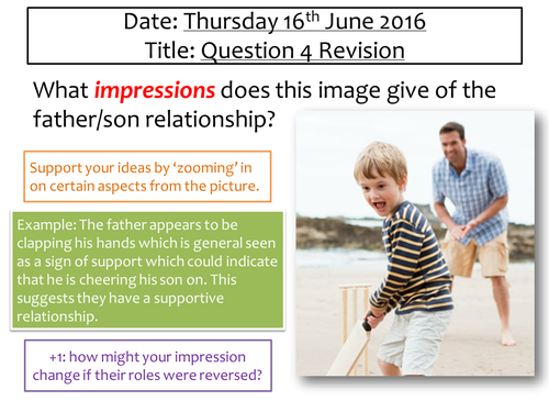 AQA Language Paper 1 Q4