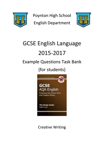 Creative Writing Mock Questions