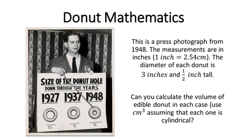 Donut Mathematics