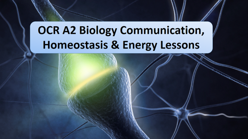 OCR A2 Biology Communication, Homeostasis & Energy Lessons