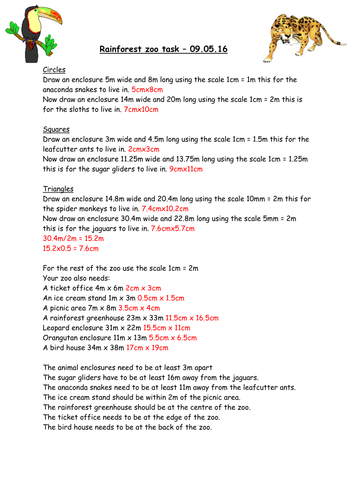 Scale and measurement | Teaching Resources