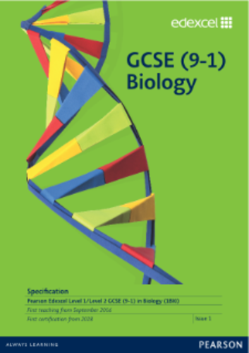 GCSE Biology New 9-1 Specification - Topic 1 Key Concepts in Biology