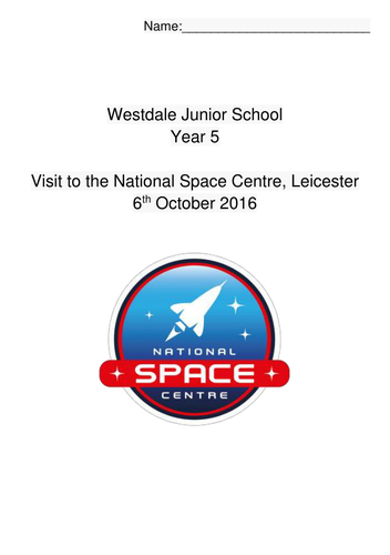 National Space Centre, Leicester: Key Stage 2 workbook