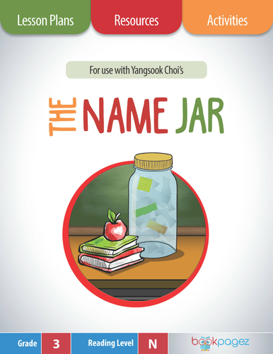 The Name Jar Lesson Plans & Activities Package, Third Grade (CCSS)