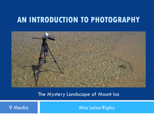 Media - Introduction to photography
