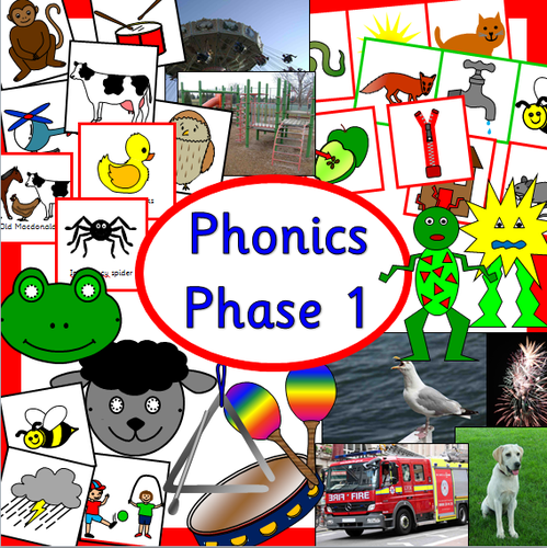 Phonics phase 1 resources- Letters and Sounds activity pack