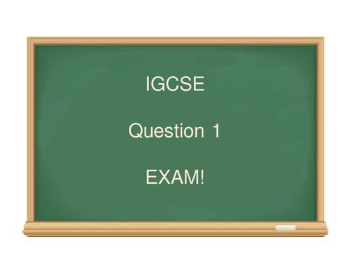 IGCSE Question 1 full lesson Gorilla extract