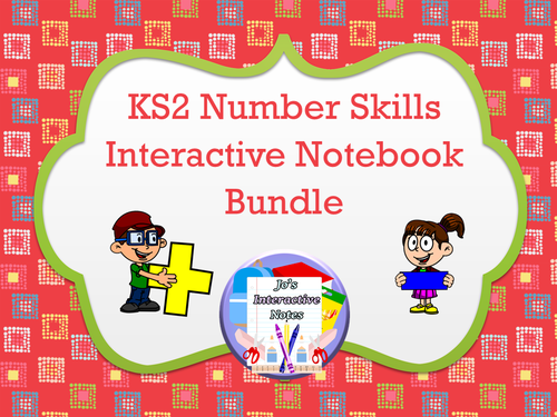 KS2 Number Skills Interactive Notebook Bundle