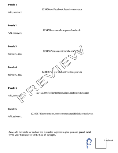 Planète Facebook (Part 2) - Studio book 3; Module 1