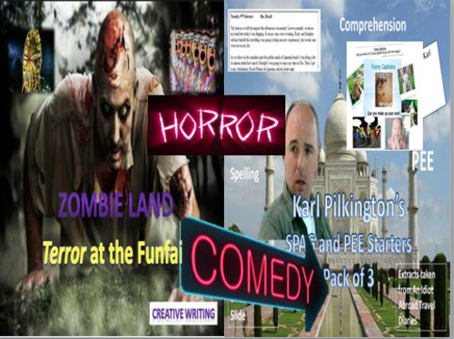 Horror and Comedy Lesson and Starter Bundle