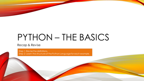 Python Introduction - The Basics (Definition and Example)