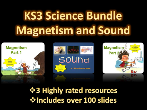 KS3 Science Bundle -  Magnetism and Sound