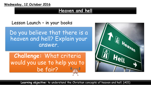 Heaven and hell