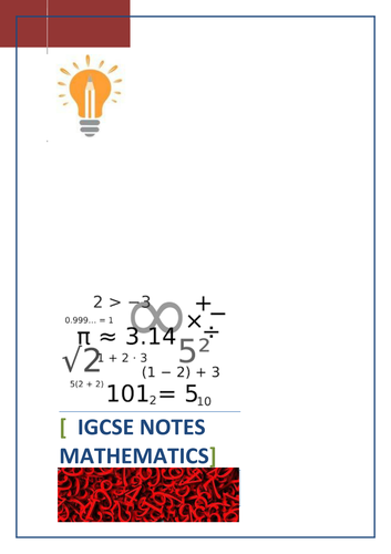 IGCSE Maths Notes