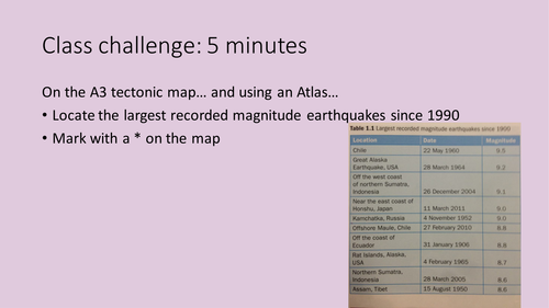 L5 How earthquakes work Edexcel A-level from 2016