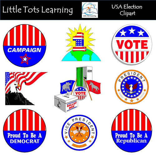 USA Election Clip Art