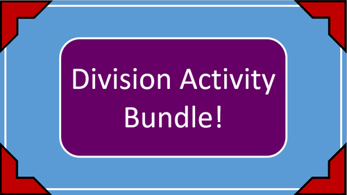 Division Activity Bundle