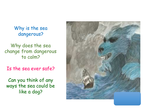The Sea Poem by James Reeves