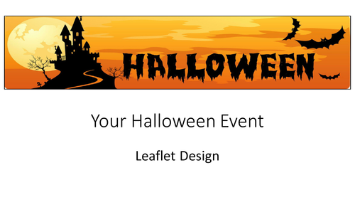 Halloween Event Leaflet Design