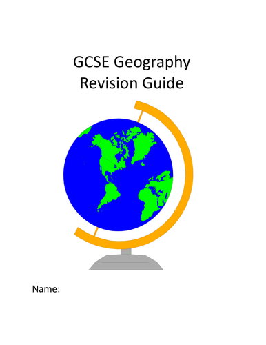 GCSE Geography Revision Booklet