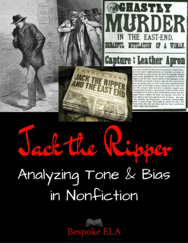 Nonfiction: Analyzing Tone and Bias in the Media Stories of Jack the Ripper