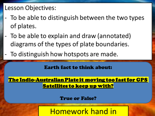 Edexcel Spec A - plate boundaries