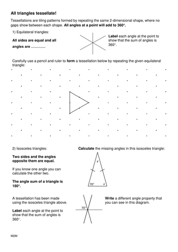 Tessellating shapes