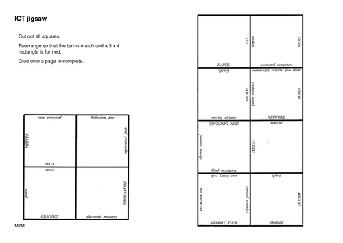 ICT jigsaw