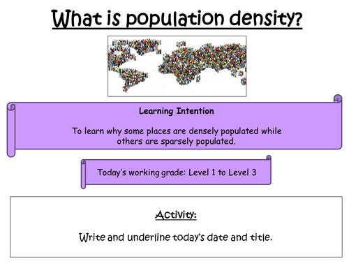 2 - What is population density?