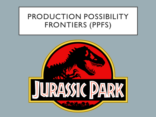 A Level Economics - PPF Production Possibility Frontier (PPFs - PPC)