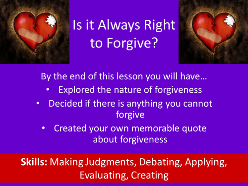 Forgiveness