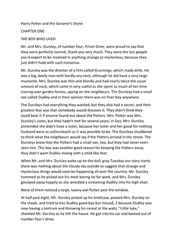 Introduction to structure. KS3/KS4. Full lesson with resources and homework.