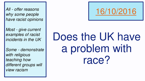 Does the UK have a race problem?