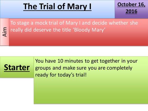 Trial of Mary I: Does she deserve the title 'Bloody'?