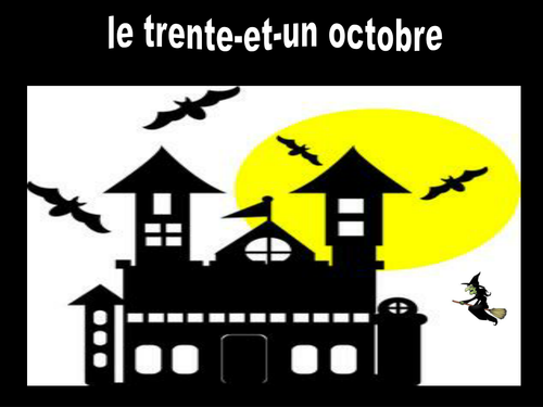 Halloween Prepositions in French